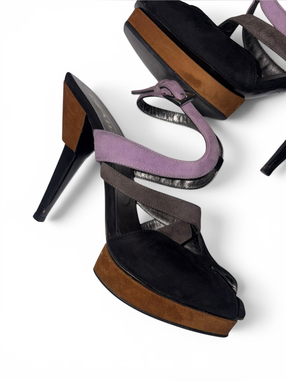 PRADA vintage suede heels ✨ Sz 38 - Picture 3 of 15